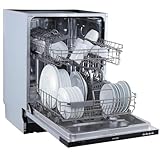 Oranier Einbau Geschirrspülmaschine 60 cm - vollintegrierbare Spülmaschine - 4 Programme...