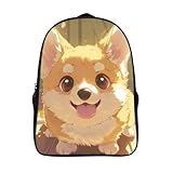 SorEci Shiba Inu Schulrucksack Schultaschen-Set Für Teenager Schulranzen Rucksack Campus...