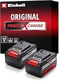 Original Einhell Akku PXC-Twinpack 4,0 Ah Power X-Change (Li-Ion, 18 V, 2x 4,0...