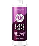 Silbershampoo Anti-Gelbstich Shampoo - für blonde, blondierte, gesträhnte &...