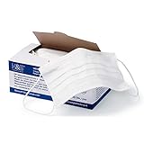 ISC Hygiene & Safety Mundschutz Maske (50 Masken mit Elastikband in...