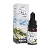 Deichtau® CBD-Öl 10% - Vollspektrum Hanf-Tropfen - 1000mg Cannabidiol - Deutsches...