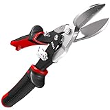 AIRAJ 260mm Blechschere Gerade- Klinge mit Skalen,CR-MO Stahl Aviation Blechschere mit...