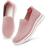 OFFCUP Slip On Sneaker Damen, Laufschuhe Sportschuhe Mesh Turnschuhe,...