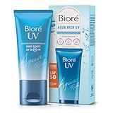 Biore Aqua Rich UV - Leichtes Feuchtigkeitsfluid für das Gesicht - Sonnenschutz -...