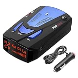 Radarwarner V7, TOTMOX Auto 16 Band V7 360-Grad-GPS-Geschwindigkeitssicherer...