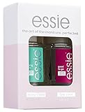 essie Routine Set (Unterlack strong start, Überlack good to go), exklusiver Nagellack:...