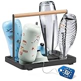 D&D Living All-in-One Flaschenhalter für SodaStream - Abtropfgestell für Flaschen Aller...