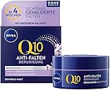 NIVEA Q10 Anti-Falten Beruhigung Nachtpflege (50 ml), feuchtigkeitsspendende...
