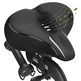 LEMEGO Fahrradsattel Herren Damen Bequem Übergroßer, Fahrrad Sattel Extra...