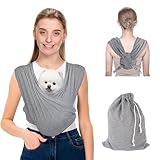 Trendecor Hundetragetasche, Hundetragetuch für Kleine Hunde Verstellbarem...