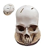Schädelmesserhalter - Horrorregal, Gothic Stand | Einzigartiges Küchendekor Mit...