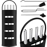 KESSER® Kaminzubehör 5-teiliges Kaminbesteck Set | Modern Design, beschichtet,...
