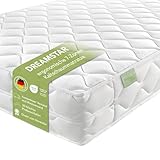 DREAMSTAR Ergo Flex Duo 90x200cm I ergonomische 7-Zonen Kaltschaummatratze I Öko-TEX® |...