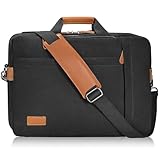 ESTARER Laptoptasche/Umhängetasche 17 Zoll Umwandelbar Rucksack, Business...