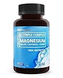 BioEmblem Dreifach-Magnesium-Komplex | 300 mg Magnesiumglycinat 90 Kapseln (1 PC)