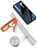 Atlas Armand® Kombinationswinkel 300mm + Einzigartige Lochreihe für Streichmaß -...
