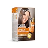 Kativa Premium brasilianisches Glättungs-Set - Neue Formel mit Hyaluronsäure -...