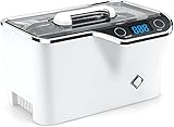 LifeBasis Ultraschallreinigungsgerät - Brillenreinigungsgerät 600ml Digitaler...