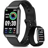 Fitoncloud Smartwatch Herren Damen, 1,47 Zoll Fitness Tracker mit Pulsuhr SpO2...