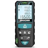 Laser-Entferungsmesser 50M,RockSeed Digitaler Lasermessgerät mit 2 Blasenebenen,Tragbarer...