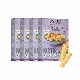BENFIT Keto High Protein Nudeln - 4 x 200g Fusilli - Low Carb mit 90% weniger...