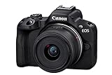Canon EOS R50 Systemkamera + RF-S 18-45 is STM Objektiv - Spiegellose Kamera...