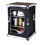 BERGER Tampere S Campingküche │ Campingschrank faltbar mit Staufächern inkl....