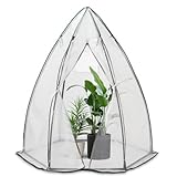 VOUNOT Gewächshaus Foliengewächshaus für Balkon, Garten, überwinterungszelt für...