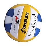 INOOMP 1Pc Weicher Volleyball Standard-Volleyball Pu-Volleyball Indoor-Volleyball...