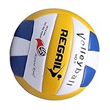 INOOMP 1Pc Weicher Volleyball Standard-Volleyball Pu-Volleyball Indoor-Volleyball...