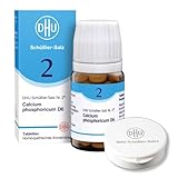 DHU Schüßler-Salz Nr. 2 Calcium phosphoricum D6 – Das Mineralsalz der Knochen und...