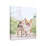 Anjiefo Canvas Drucke mit Ihren Fotos auf der Leinwand Individuelle für Familien...