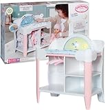 Baby Annabell, Puppen Wickeltisch, Baby Annabell Day&Night Wickeltisch mit drehbaren Rad...