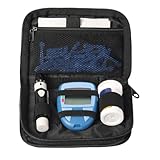GENCAM Diabetes-Versorgungskoffer, tragbares Testset mit Netztasche,...