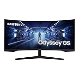 Samsung Gaming Monitor G5 C34G55TWWP, 34 Zoll, VA-Panel, UWQHD-Auflösung, AMD FreeSync...