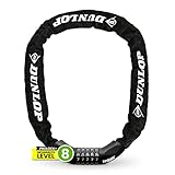 Dunlop Fahrradschloss Zahlenschloss Fahrrad Schloss - Hohe Sicherheit Level...