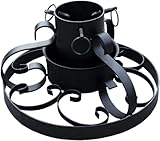 FineHome Metall Tannenbaumständer Weihnachtsbaumständer Ø 40cm Baumständer...