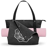 Gonex Yogatasche, Yogamatte Tasche mit Mehreren Taschen für Damen und Herren, Canvas...