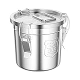 Vorratsdosen-Sets,Edelstahl Getreidebehälter,Edelstahl Müslidosen,KÜChe...