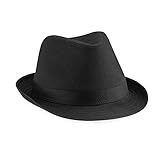 Beechfield - Borsalino, B630.BLK.1SM, Schwarz, B630.BLK.1SM S