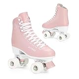 ATTABO Damen Rollschuhe Serena Größe 38 EU Größenverstellbar ABEC-3 Aluminium Skate...