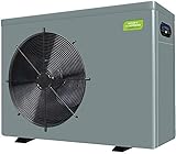 Smart ECO Inverter Wärmepumpe H+C 9,0 kW, grau powered by well2wellness®