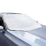 WIN.MAX Frontscheibenabdeckung Auto Scheibenabdeckung Faltbar Sonnenschutz Winter...