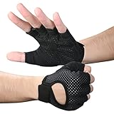 flintronic Fitness Handschuhe, Atmungsaktive Trainingshandschuhe mit Mikrofasergewebe,...