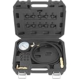 TECPO Öldrucktester Öldruckprüfer Öl-Messgerät Öldruckmesser Tester...