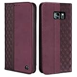 CXTcase Schutzhülle für Samsung Galaxy S7, Schutzhülle aus PU-Leder,...