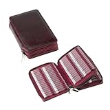 Homöopathische Taschenapotheke Klassik 136 Schlaufen für Globuli (Leder Bordeaux)