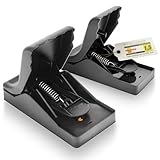 GARDIGO® Rattenfalle mit Köder - 2er Set | Professionelle Schlagfalle mit breitem...