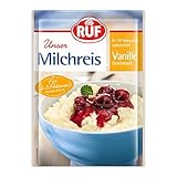 RUF Milchreis Vanille-Geschmack, Reisbrei, geeignet als Dessert,...